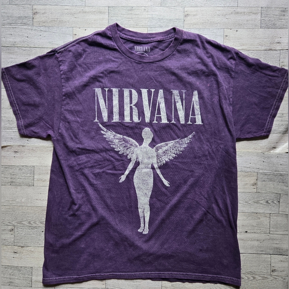 Nirvana In Utero Mineral Stone Wash T-shirt